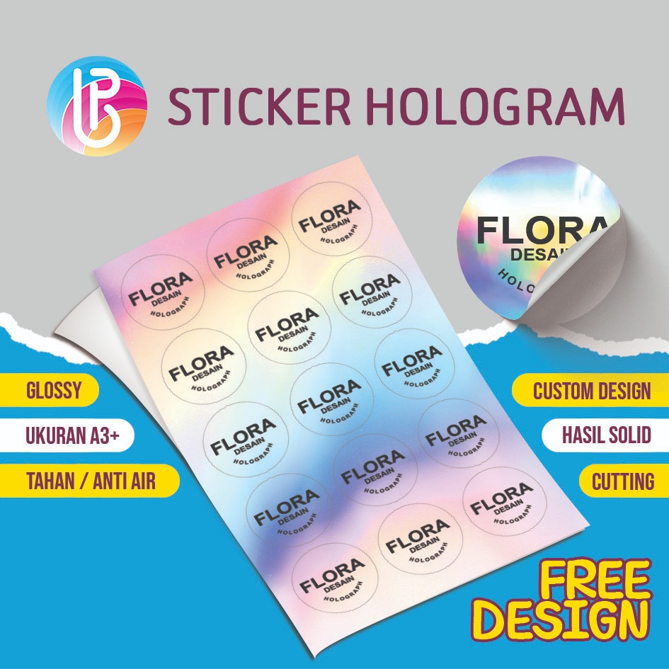 

Cetak Stiker Hologram Custom