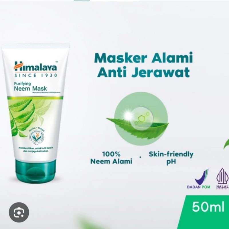 HIMALAYA PURIFYING NEEM MASK 50ML
