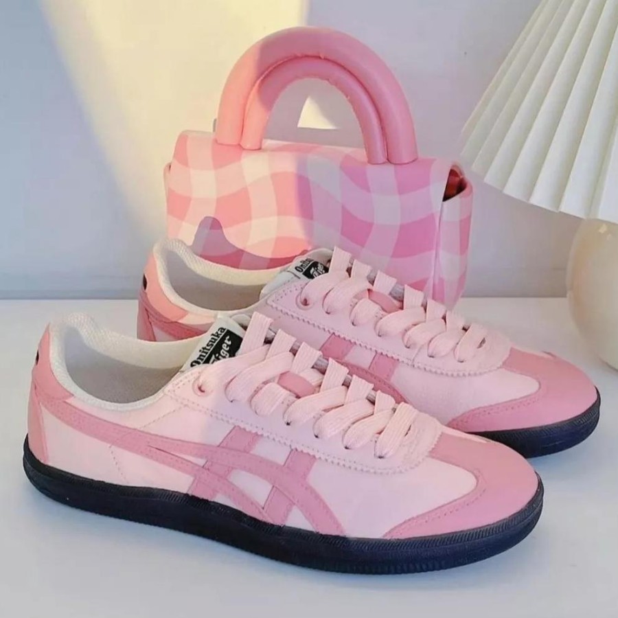 Sepatu Wanita Onitsuka Tokuten Pastel Pink / Onitsuka Tiger Original