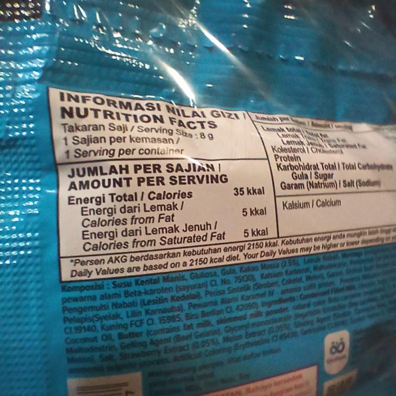 

RB Milkita bites renceng 1 pack isi 30pcs @ 8gr