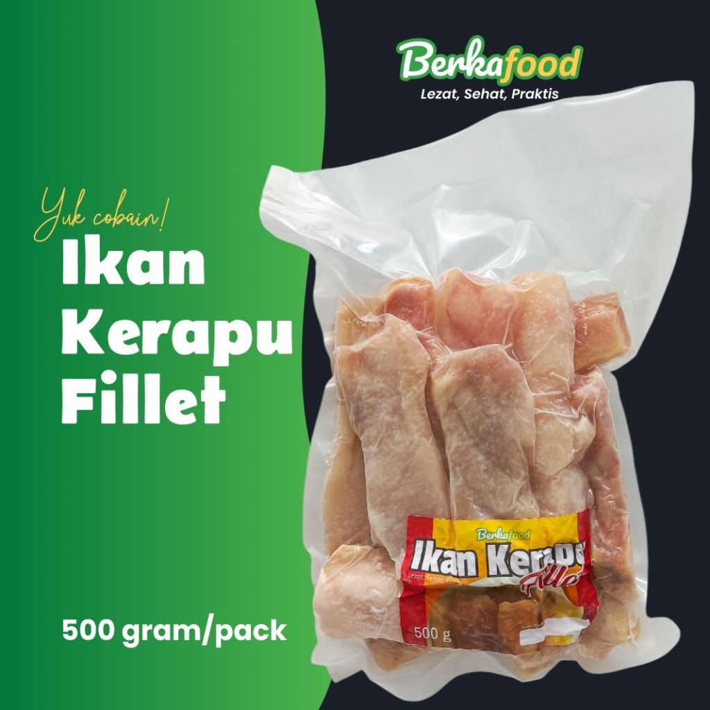 

Ikan Kerapu Fillet 500 gram Frozen di Bogor