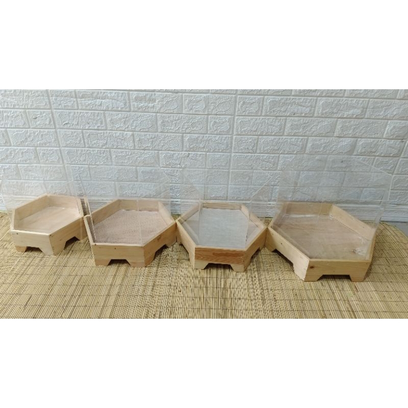 preloved box seserahan hexagonal