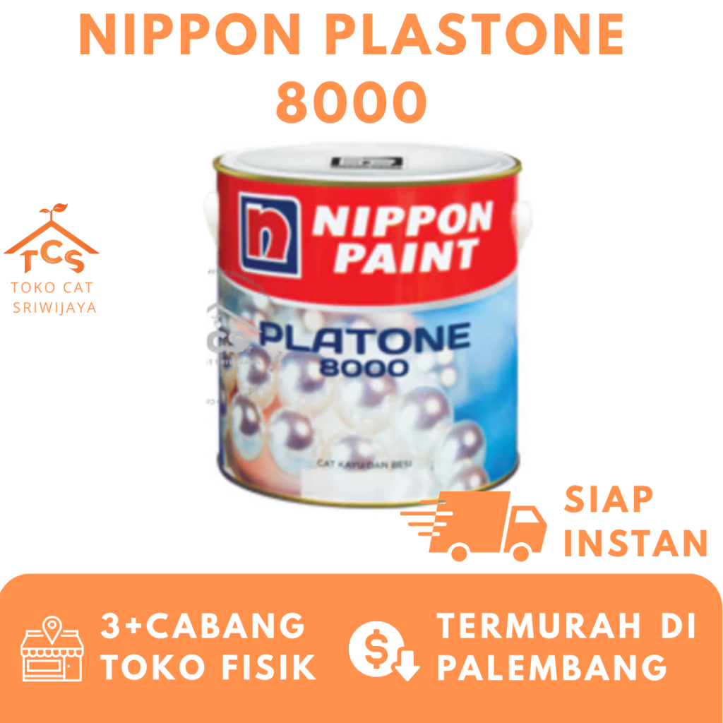 

CAT MINYAK NIPPON PLATONE 8000 4 KG WARNA LENGKAP ORIGINAL