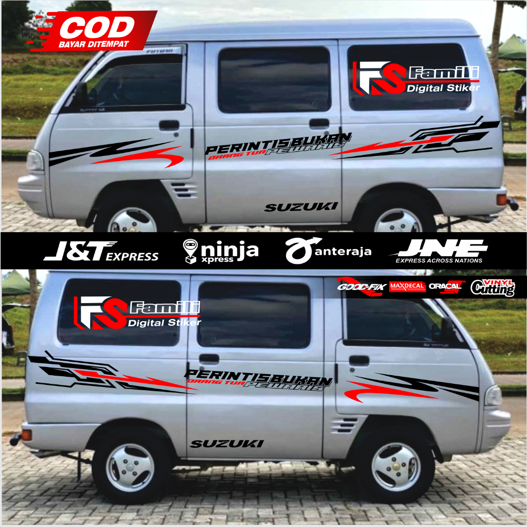 Stiker List Stiker Mobil Futura Stiker Stiker Cutting Mobil Carry
