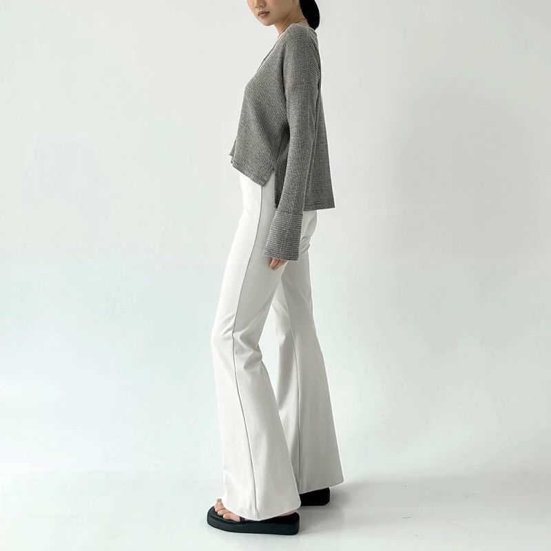 Flare Pants Highwaist Flare Pants Highwaist Cutbray Celana Kulot Cutbray