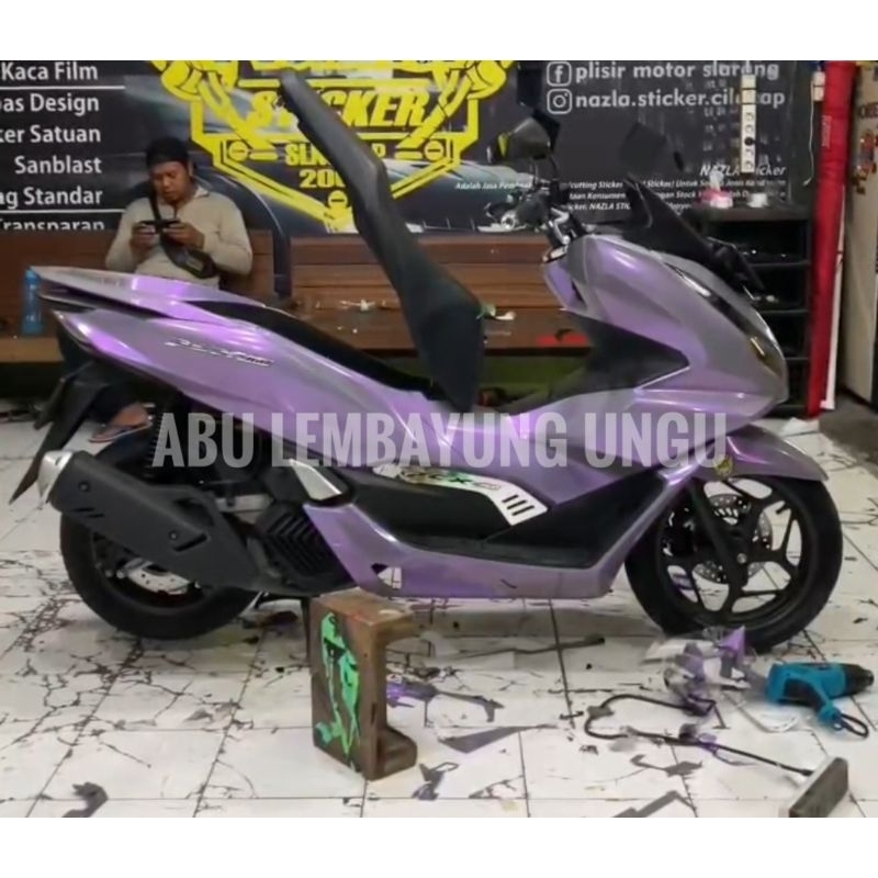 stiker skotlet lembayung violet skotlet abu lembayung ungu