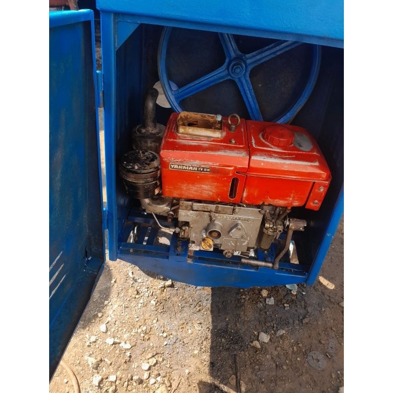 Mesin Molen Trindo Set Diesel Yanmar TF55 / Mesin Molen Yanmar TF55 / Molen Cor / Molen Beton