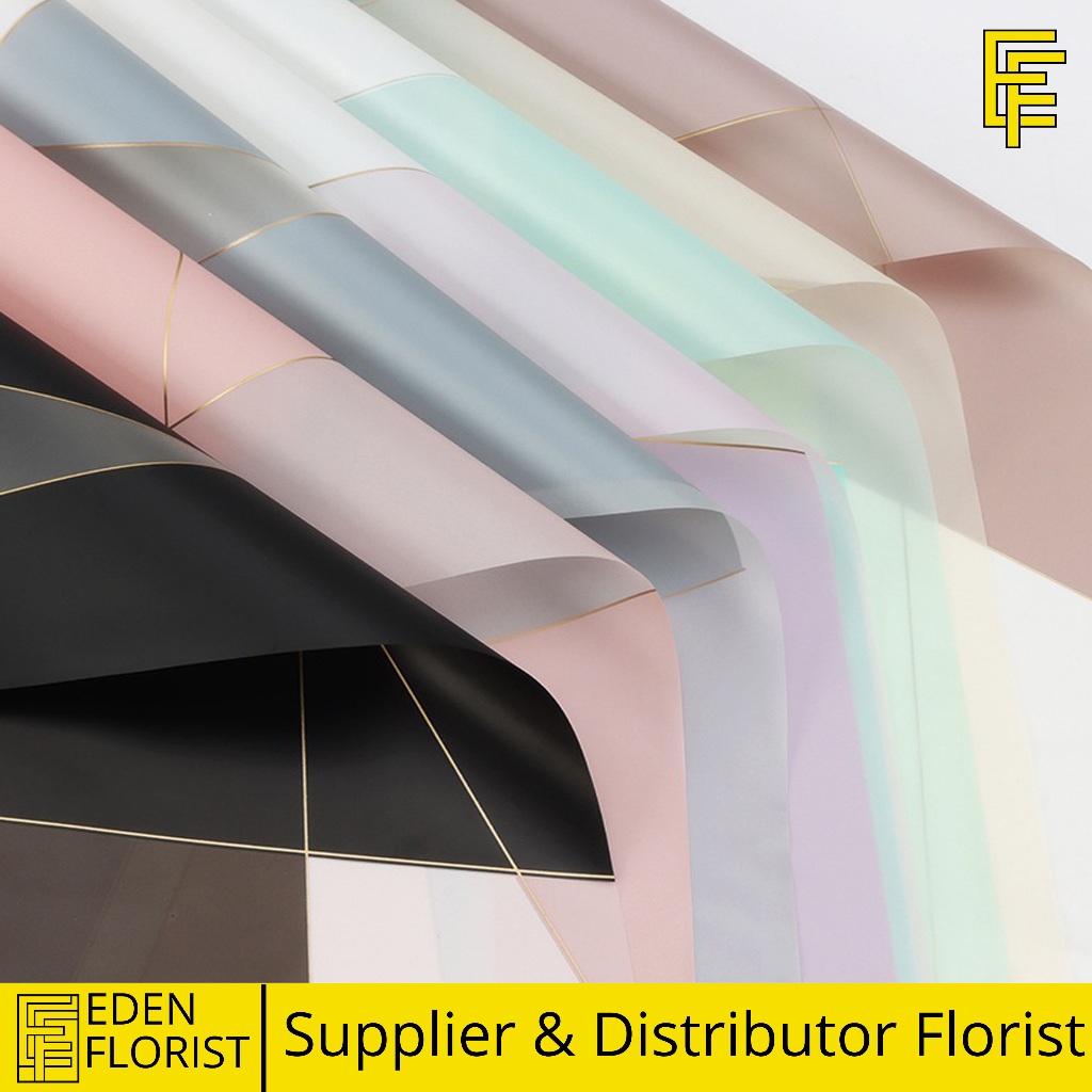 

EdenFlorist Wrapping Flower Kertas Buket Bunga Cellophane Paper Motif Nosha Magnetic Line COD KB6063