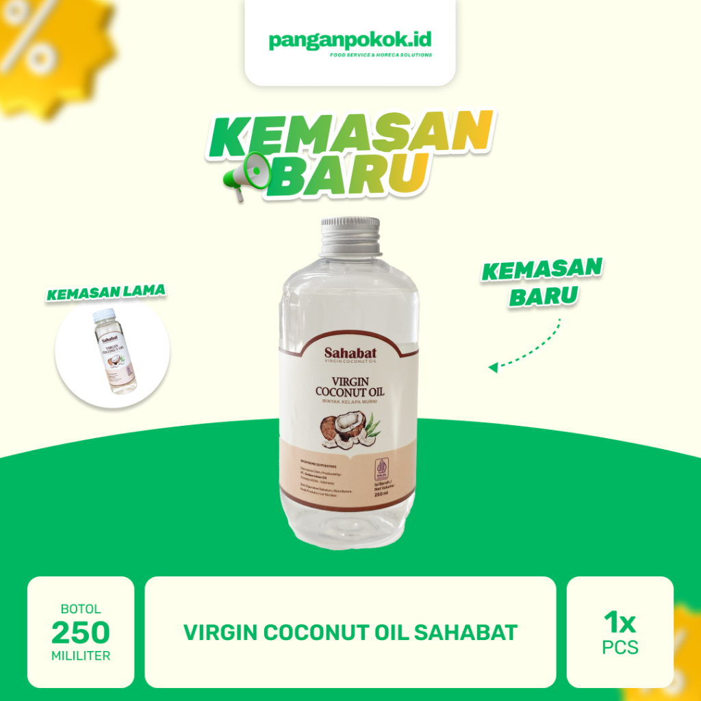 

Sahabat Special 100% Pure Virgin Coconut Oil VCO - 250ml