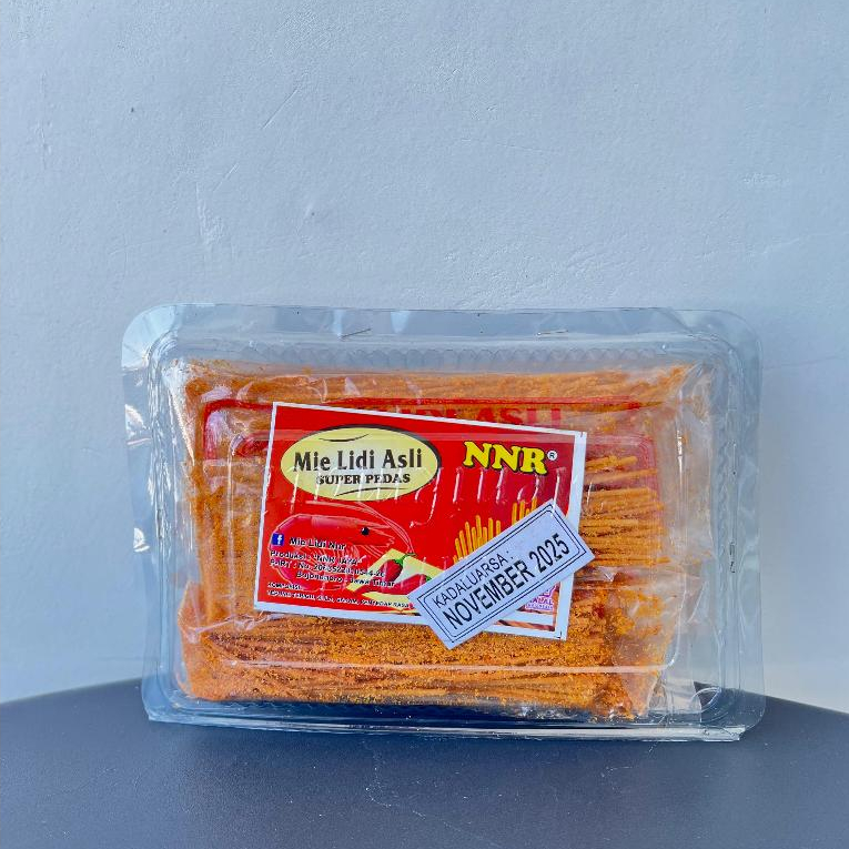 

Mie lidi NNR Super Pedas Mika isi 10 bungkus