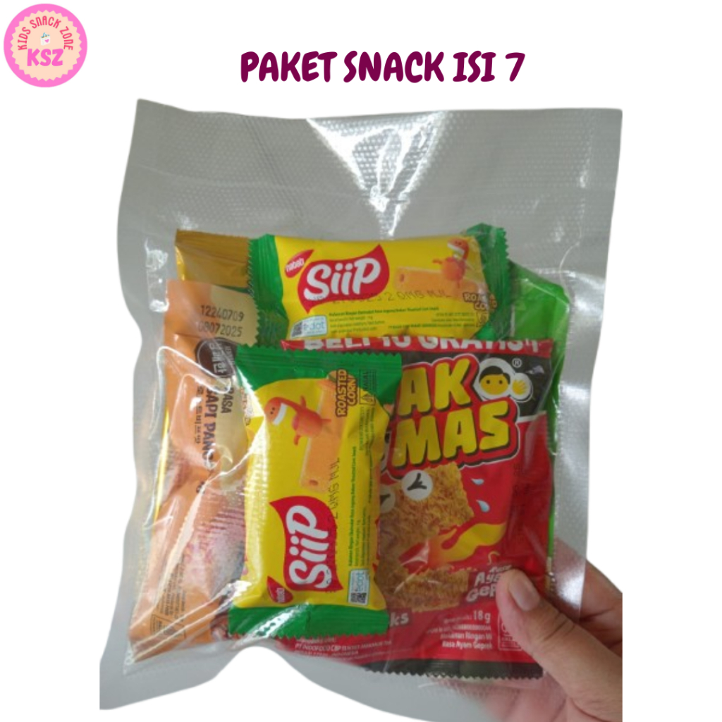 

Paket PROMO snack UNIK isi 7, Paket camilan 10rb kumplit, bingkisan paket snack camilan ulang tahun,