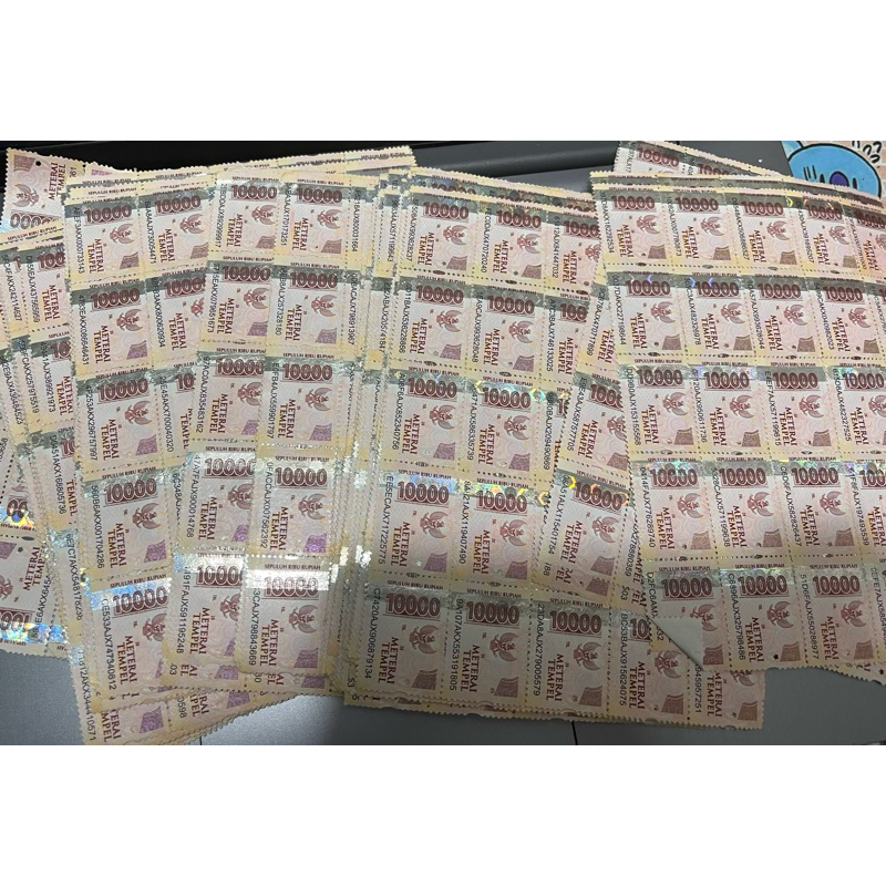 

Materai asli 10000