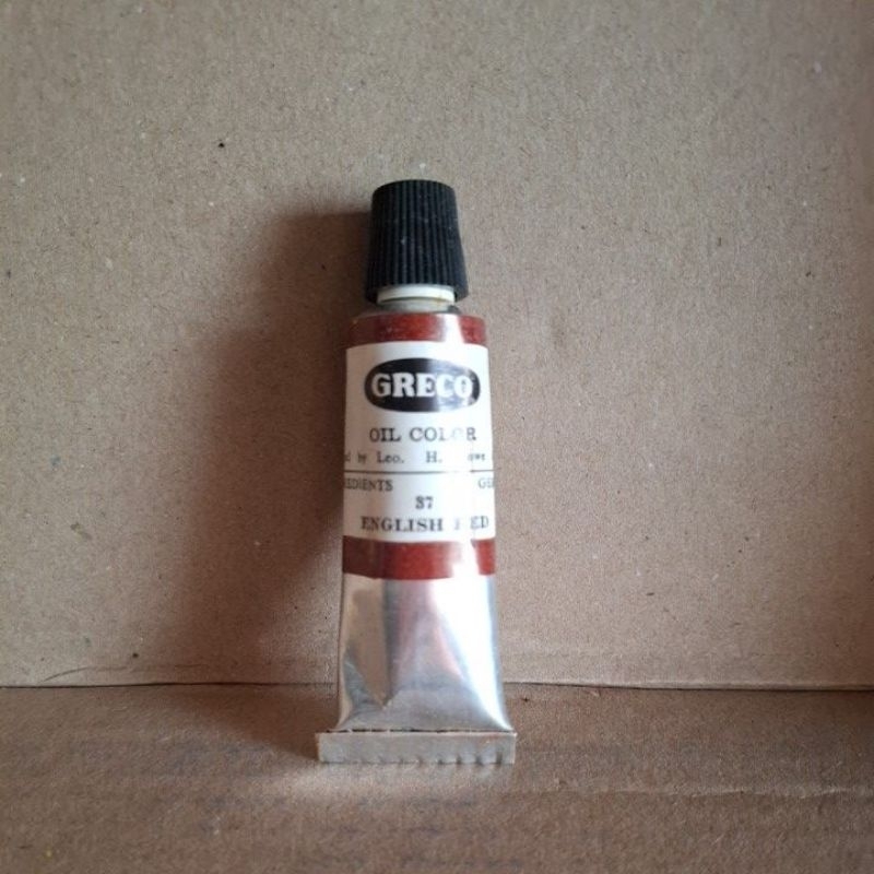 

cat minyak / oil colour greco ENGLISH RED 37