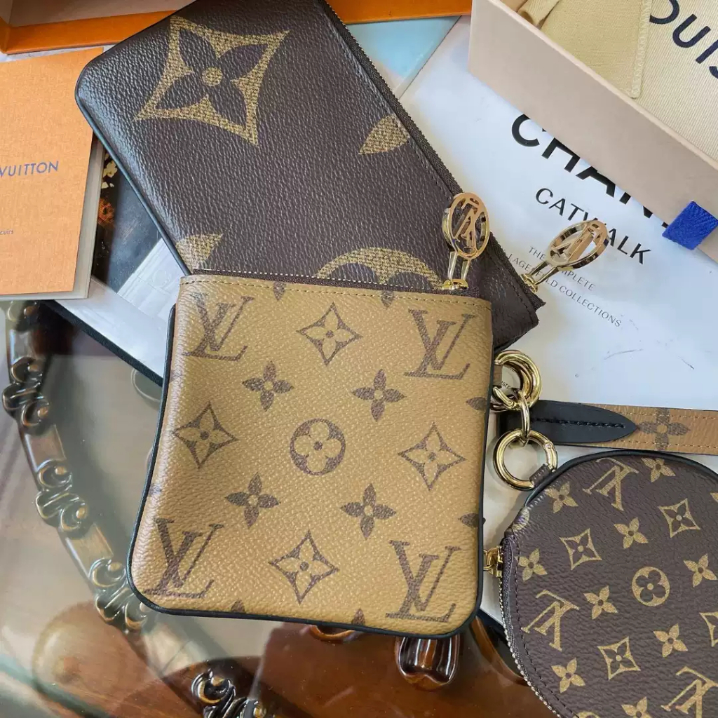 ［ Produk asli Perancis］M68725  LOUIS VUITTON Dompet koin, tempat kartu, dompet wanita