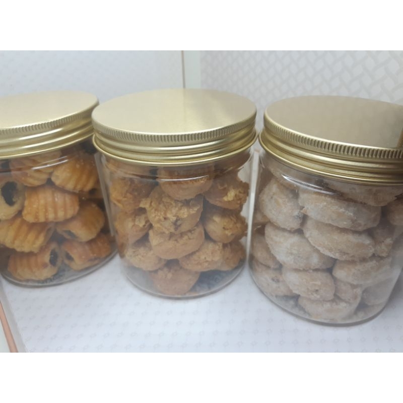 

Kue kering toples 600 ml