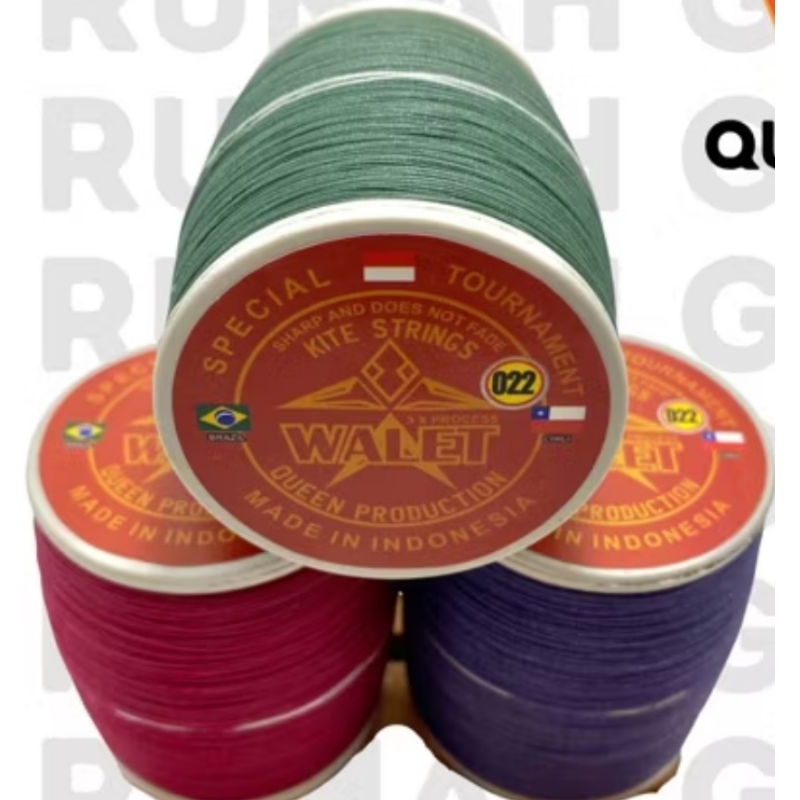 SENAR GELASAN 0,22 1600 YARD gelasan walet / layangan / serit / nylon / sambitan / aduan / layang / 