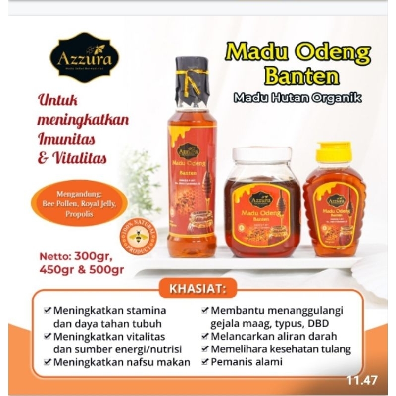 

Madu odeng banten azzura organik 450 gr