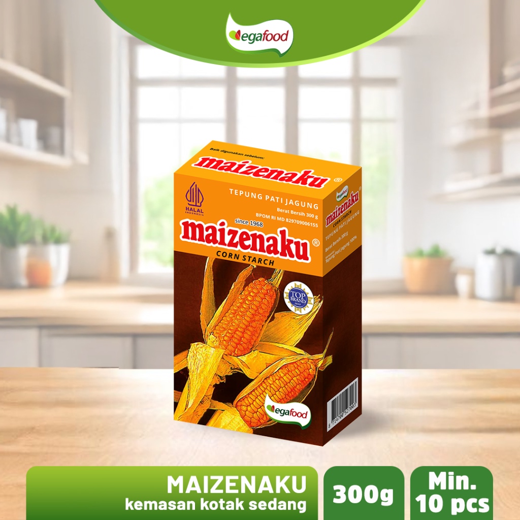

MAIZENAKU / Tepung Pati Jagung / Tepung Maizena 300 gram