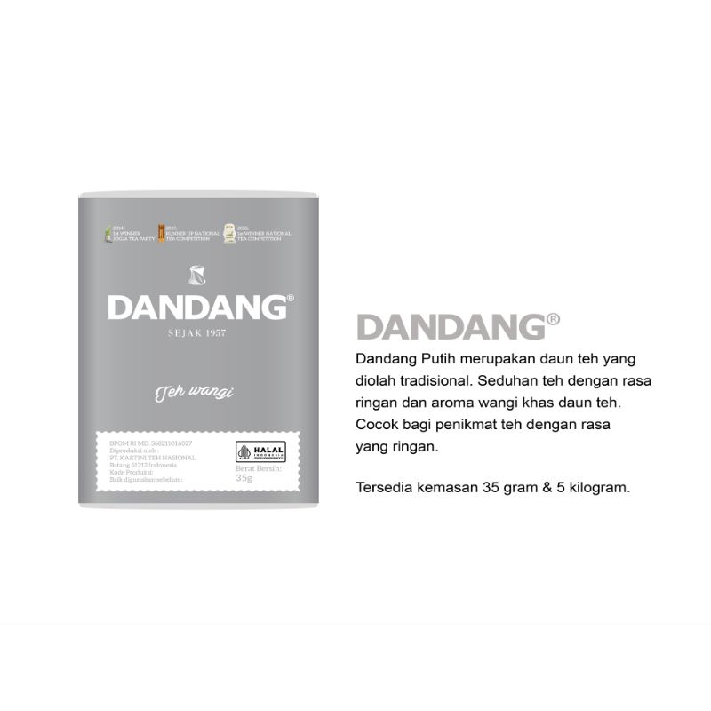

Teh Dandang Tabur All Variant 40g, 50g, 80g 1 Pcs