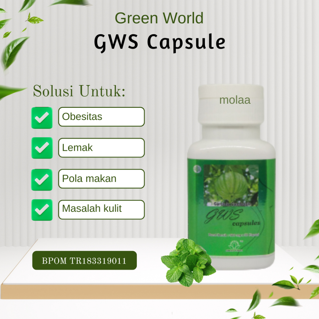 Green World Slimming | Garcinia | GWS Capsule