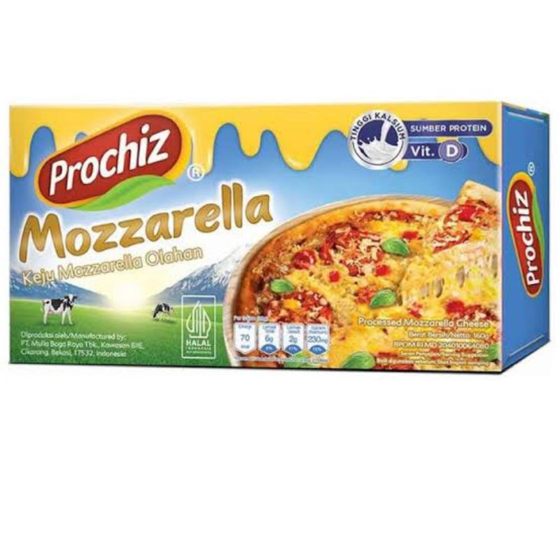 

Prochiz Mozzarella 160 g