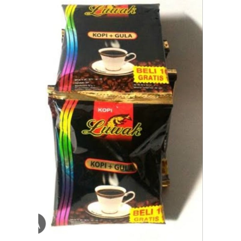 

Kopi luwak hitam 1 renceng isi 15 pcs