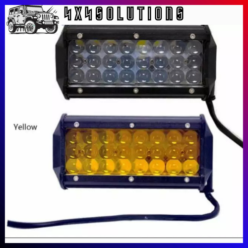 LAMPU SOROT TEMBAK LEDBAR 72 WATT18 CM OFFROAD FOGLAMP