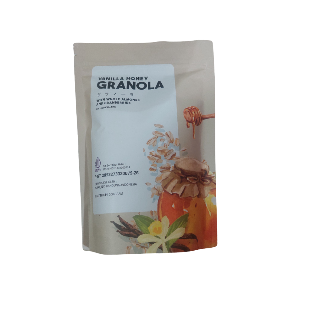 

Kukki Vanilla Granola 200Gr