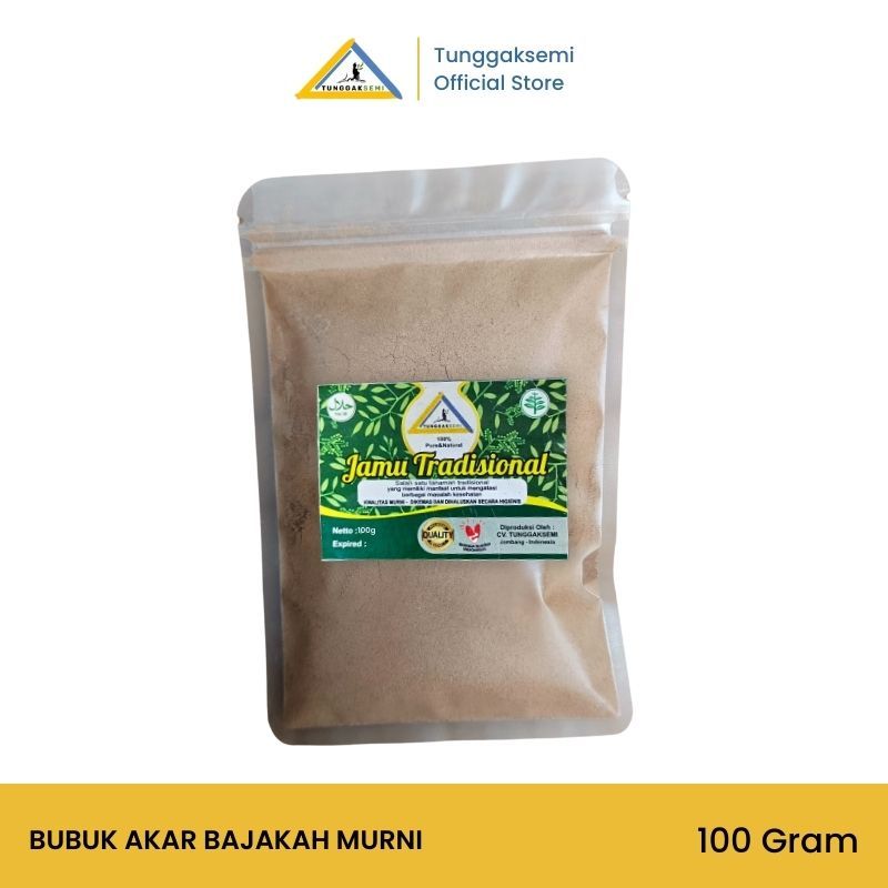 

TUNGGAKSEMI Bubuk Akar Bajakah Murni 100 gram