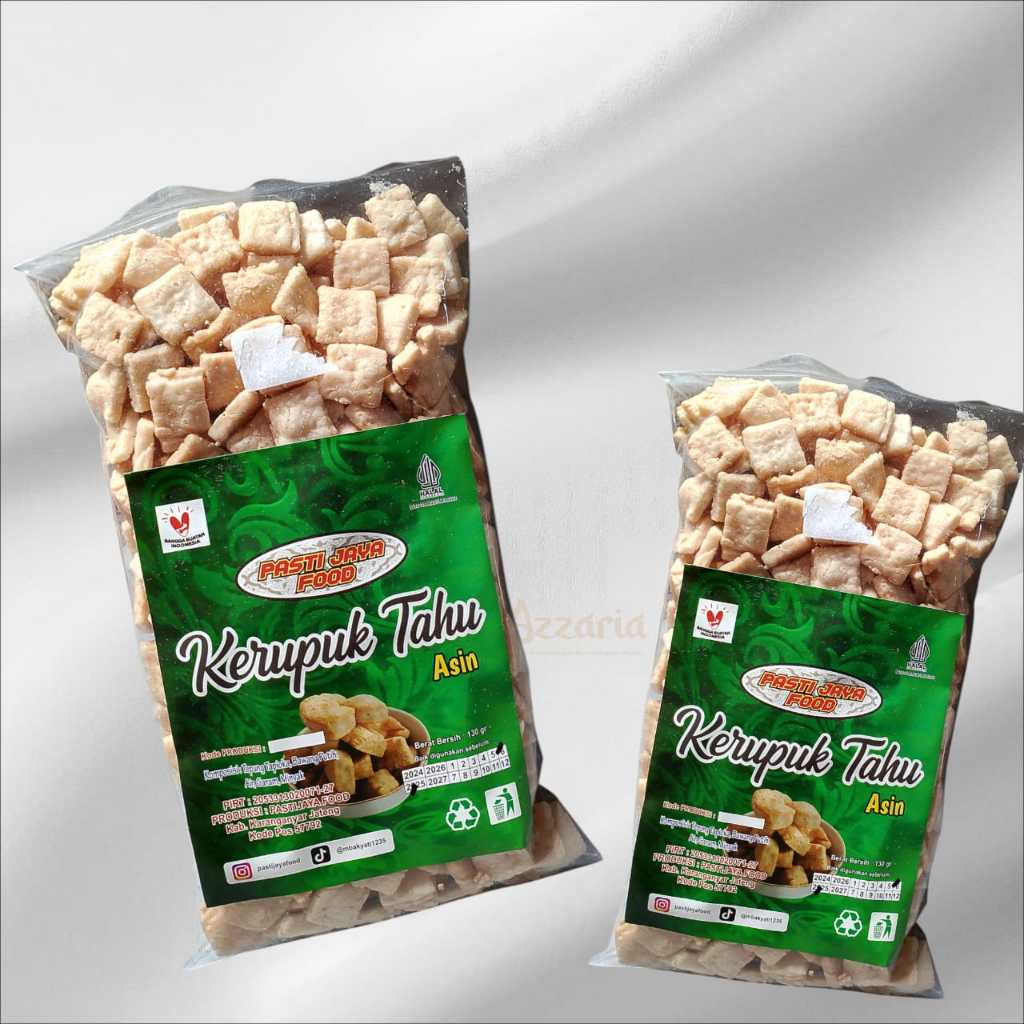 

AZZARIA KERUPUK TAHU ASIN MAKANAN KERING RINGAN