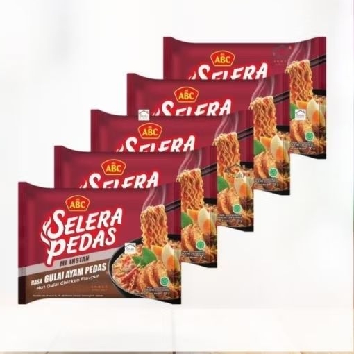 

5 PCS MI ABC SEMUR AYAM SELERA PEDAS GULAi