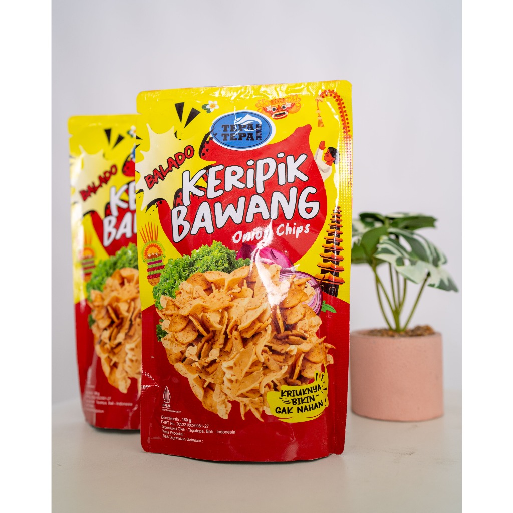 

THE KERANJANG BALI - KRIPIK BAWANG BALADO