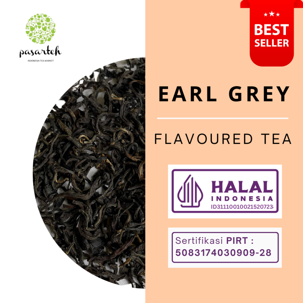 

[ pasarteh ] Earl Grey Tea Leaves | Earl Grey Tea | Milk Tea | Teh Bergamot | Teh Hitam | Black Tea