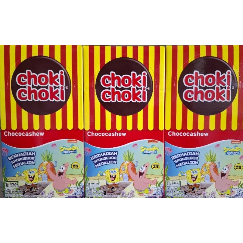 

Choki Choki 1box (20pcs) Cokelat pasta Cashew Murahh!!!