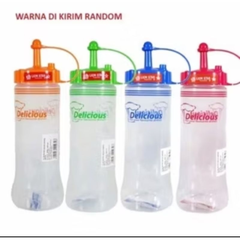 BOTOL KECAP LION STAR 425ml / BOTOL SAOS LION STAR