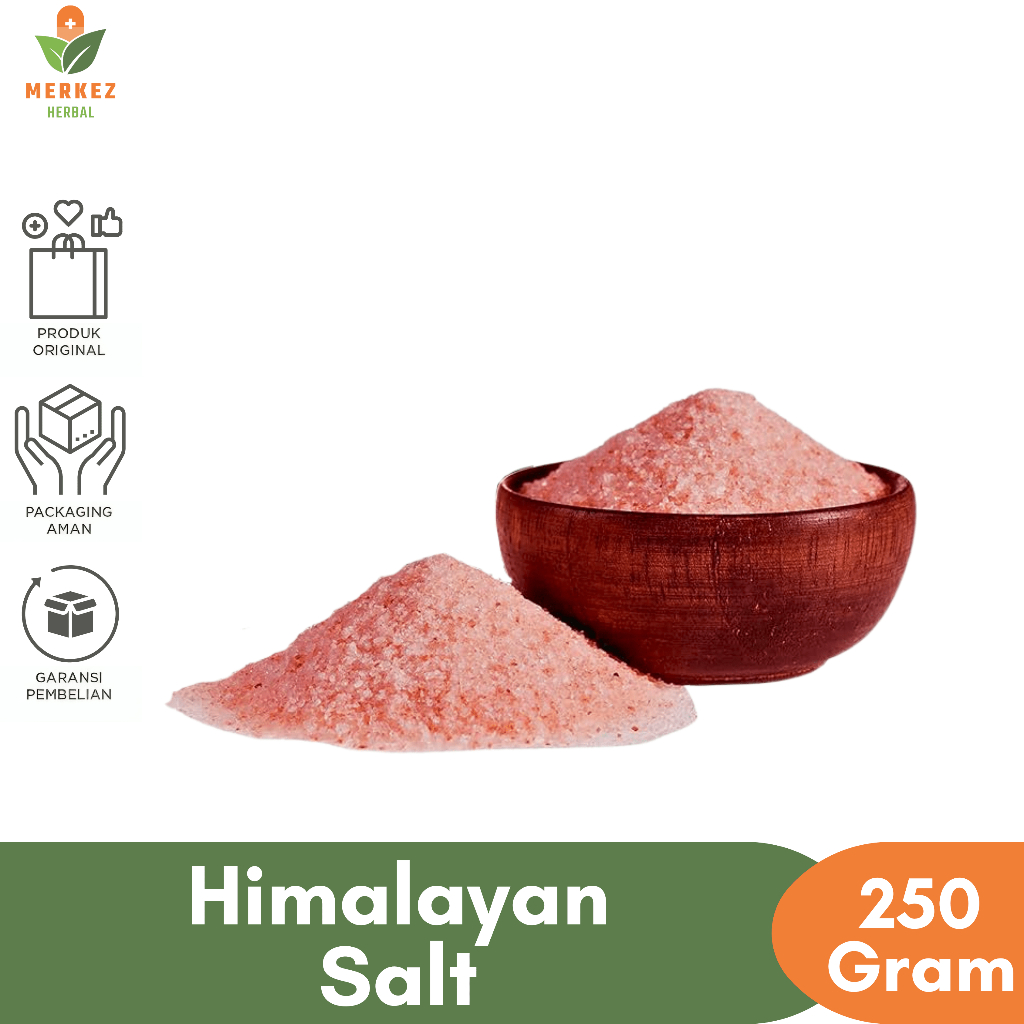 

Garam Himalaya Original 250 Gram Premium Pink Himalayan Salt Organic
