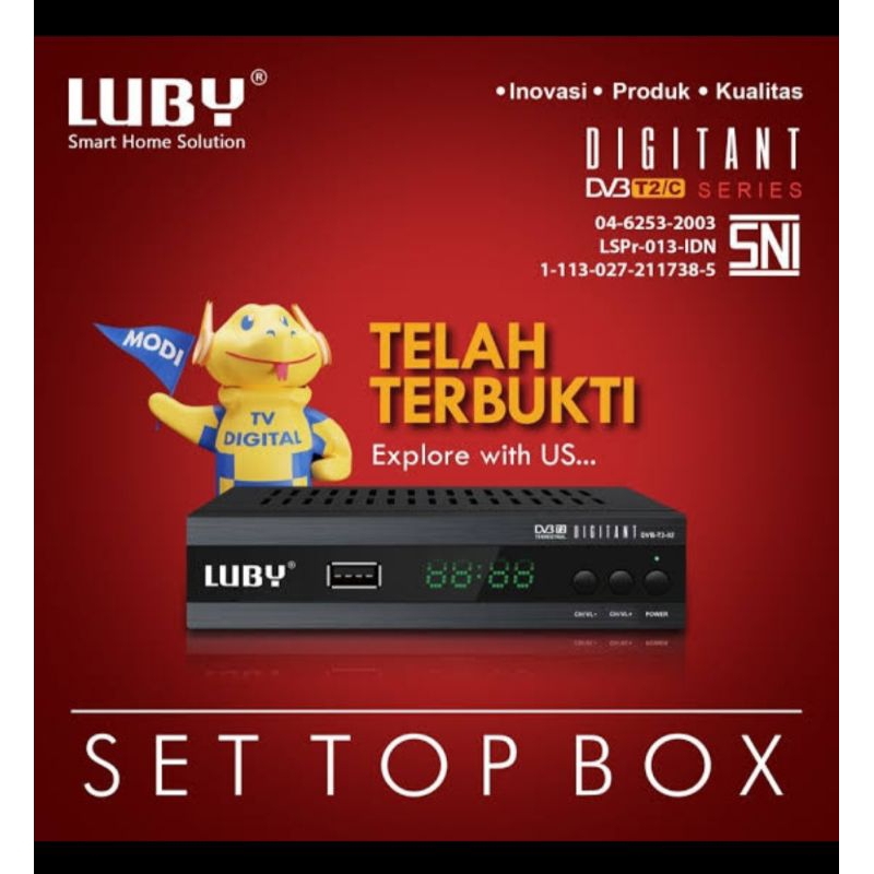SET TOP BOX LUBY DVB T2 01