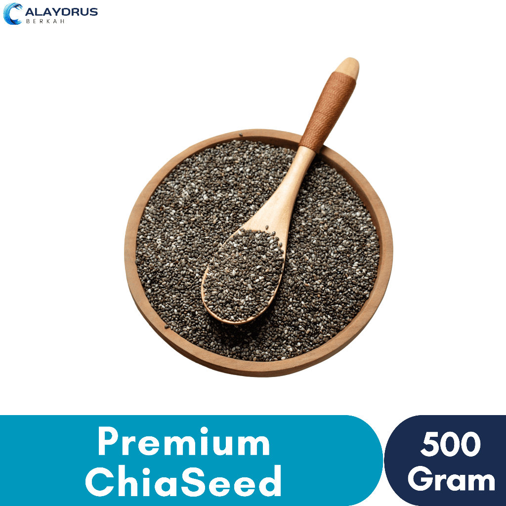 

Chia Seeds Organic Untuk Diet 500 Gram Black Chia Seed Original Biji Chiaseed Premium Quality