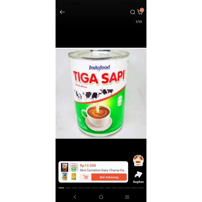 

Tiga Sapi 490gr