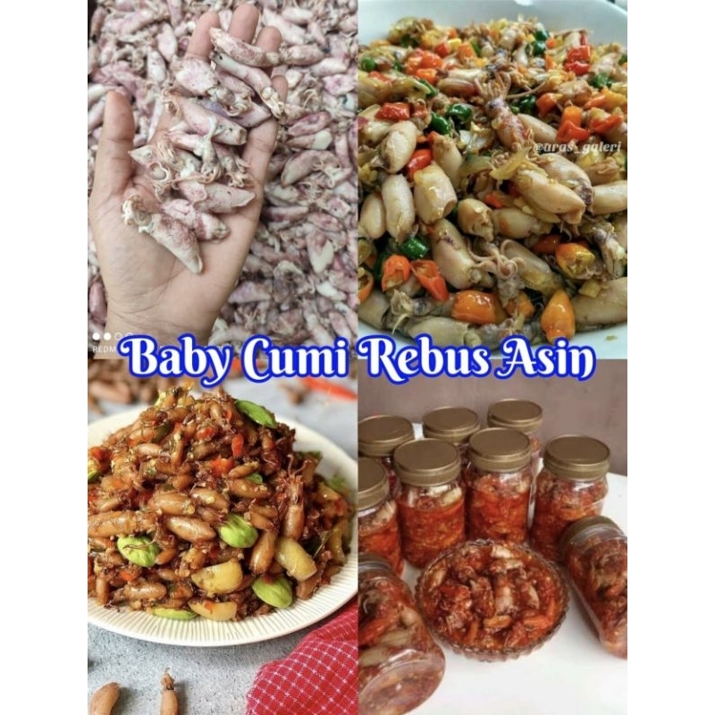 

Baby Cumi Asin 250gr