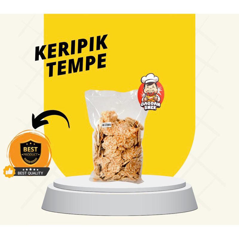 

Keripik tempe jagoan snek