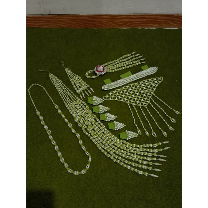 Set melati imitasi sultan sunda 80 cm lengkap melati palsu melati pengantin imitasi