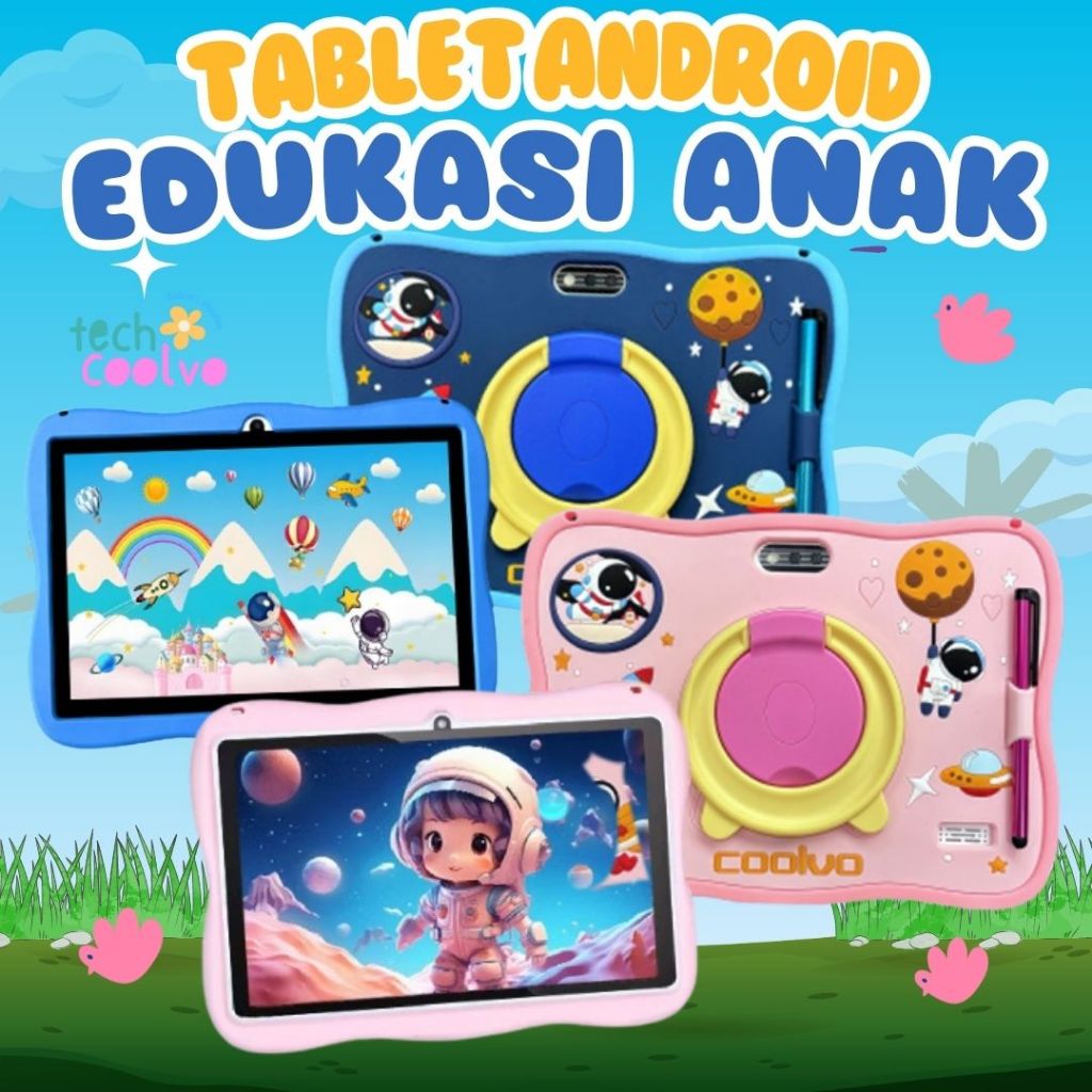 TAB STUDY KIDS Tablet Anak Android 8 inch 4/64GB AntiRadiasi /Edukasi Anak Belajar/Tablet Aipet Anak