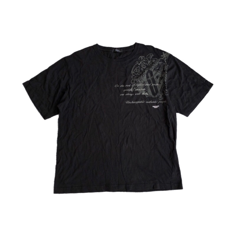 Y2K SACSNY POEM TEE GRUNGE