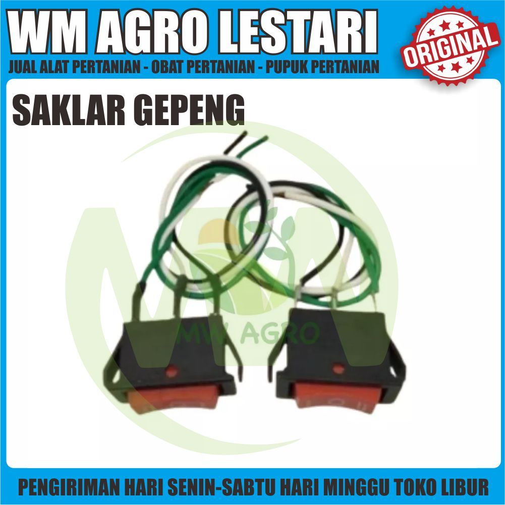 Saklar Gepeng Plus Kabel Sprayer Elektrik - Chota CTE 16 Liter