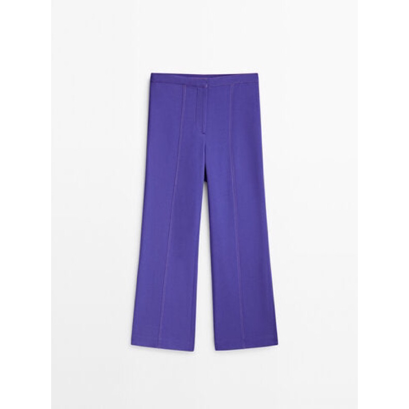 Massimo Dutti pants with detail celana panjang wanita original new