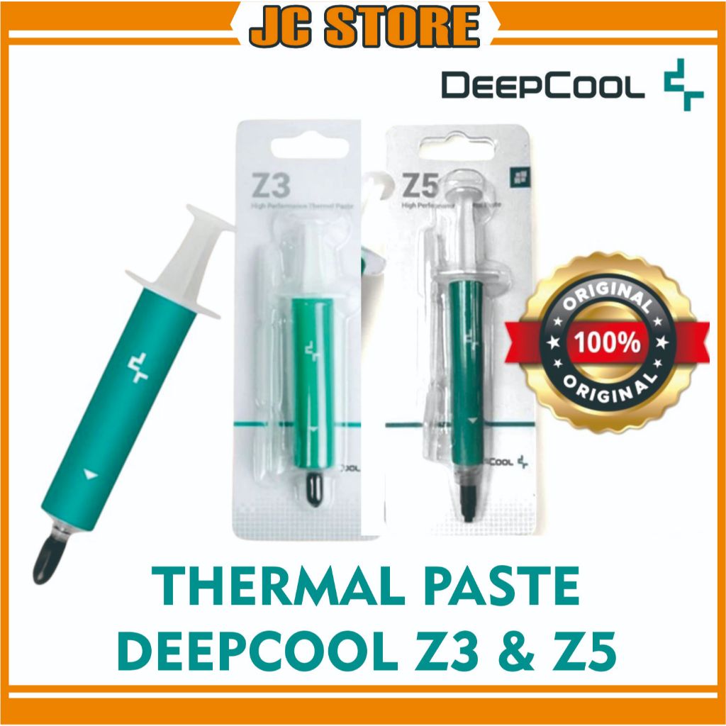 Pasta Termal Deep Cool Z5 Z3 untuk Prosesor - Original Thermal Grease - Laptop,