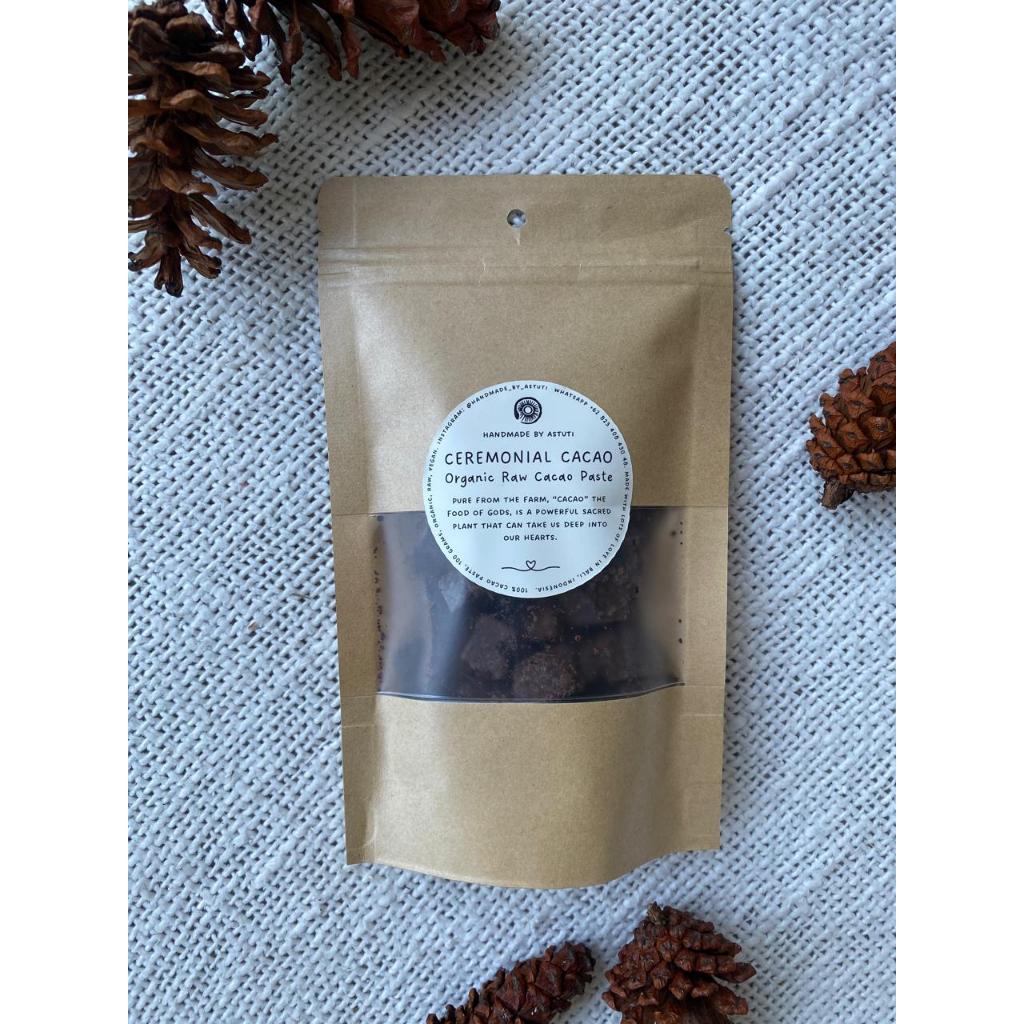 

Ceremonial Cacao – 100gr | Alami tanpa campuran dan pengawet | Organic cacao paste | Kakao massa