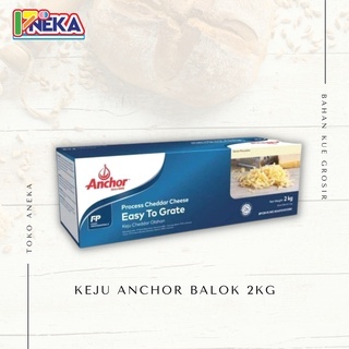 

Keju Balok Anchor Cheddar Cheese 2Kg