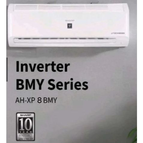 SHARP AC 3/4 PK Inverter Plasmacluster AH-XP8BMY BOGOR